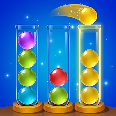 Ball Sort World Logo